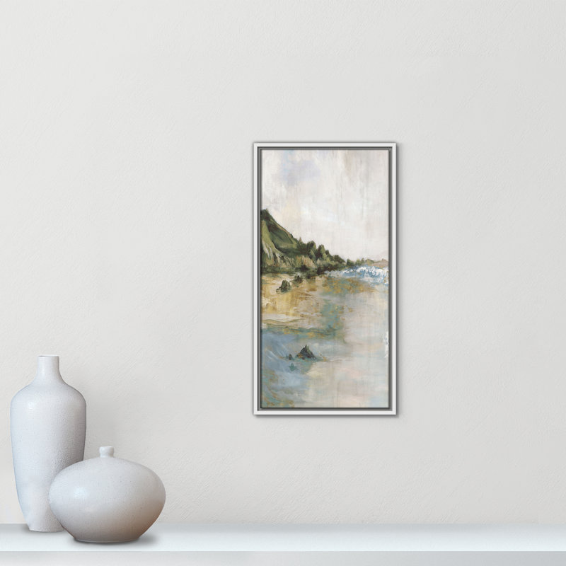 «Cordoba Tide’s Edge» par, H 25,5 po x l 13,5 po, Blanc