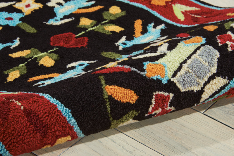Zermeno Floral Indoor Rug, Rectangle 3'6" x 5'6"