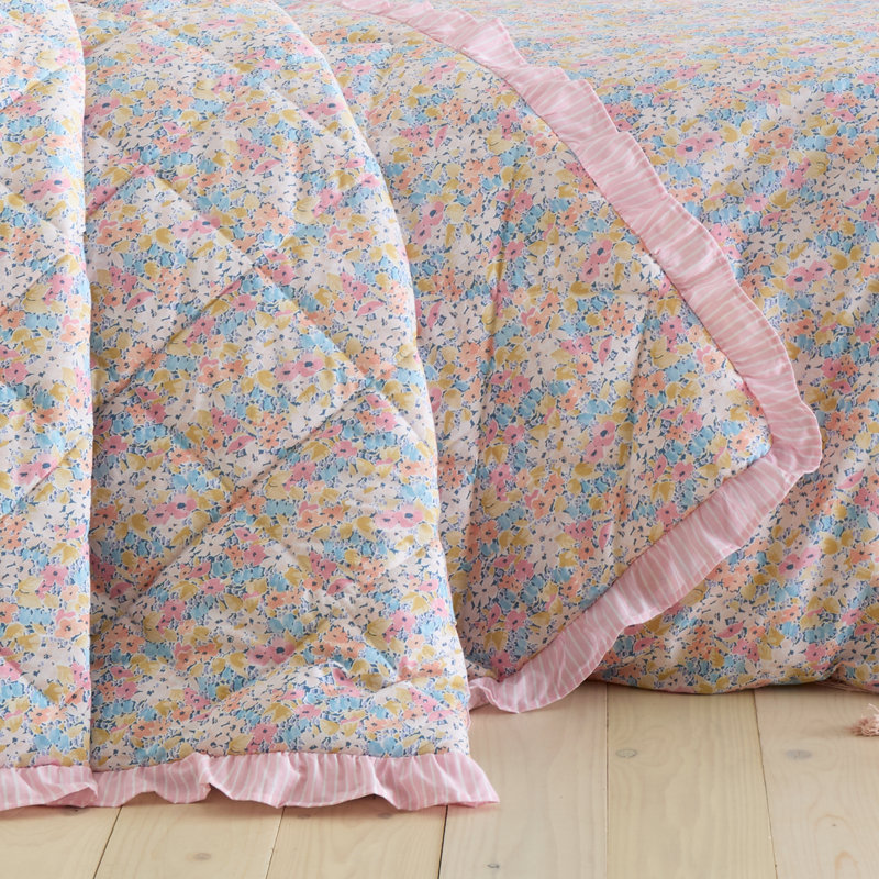 Darcy Floral Reversible Bedspread