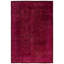 Overdyed Hand-Knotted Wool Modern-Contemporary Purple Area Rug 6' 1" x 8' 11"