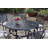 Chafin Round Metal Outdoor Dining Table