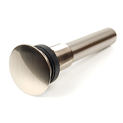 Drain de lavabo de salle de bain escamotable en laiton