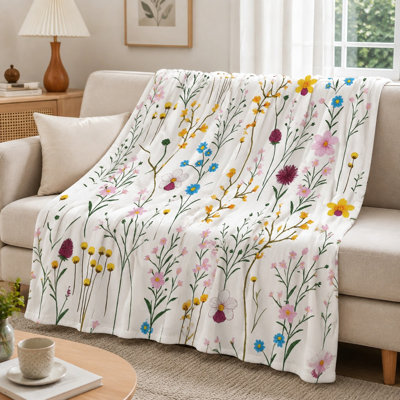 Jeté polaire en flanelle Cozy