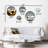 Transportation Wall Decor on Metal