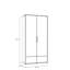 Reinout Manufactured Wood Wardrobe