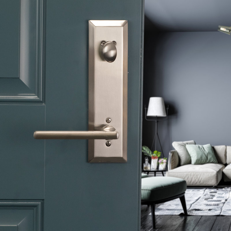 Handle With Lever And Deadbolt, Left