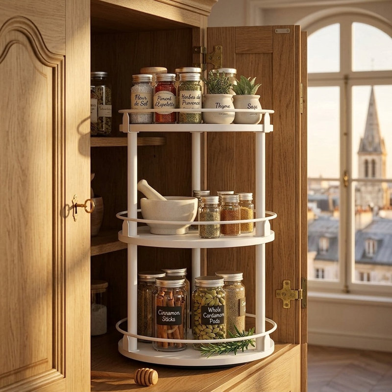 Freestanding Spice Rack