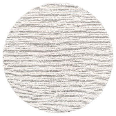 Natura 287 Flatweave Wool/Cotton No Pattern Rug in Ivory