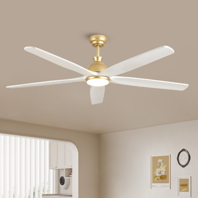 Ventilateur de plafond intérieur moderne Lovonza
