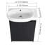 Meuble-lavabo autoportant 23 po Bend (assemblé)-39445086