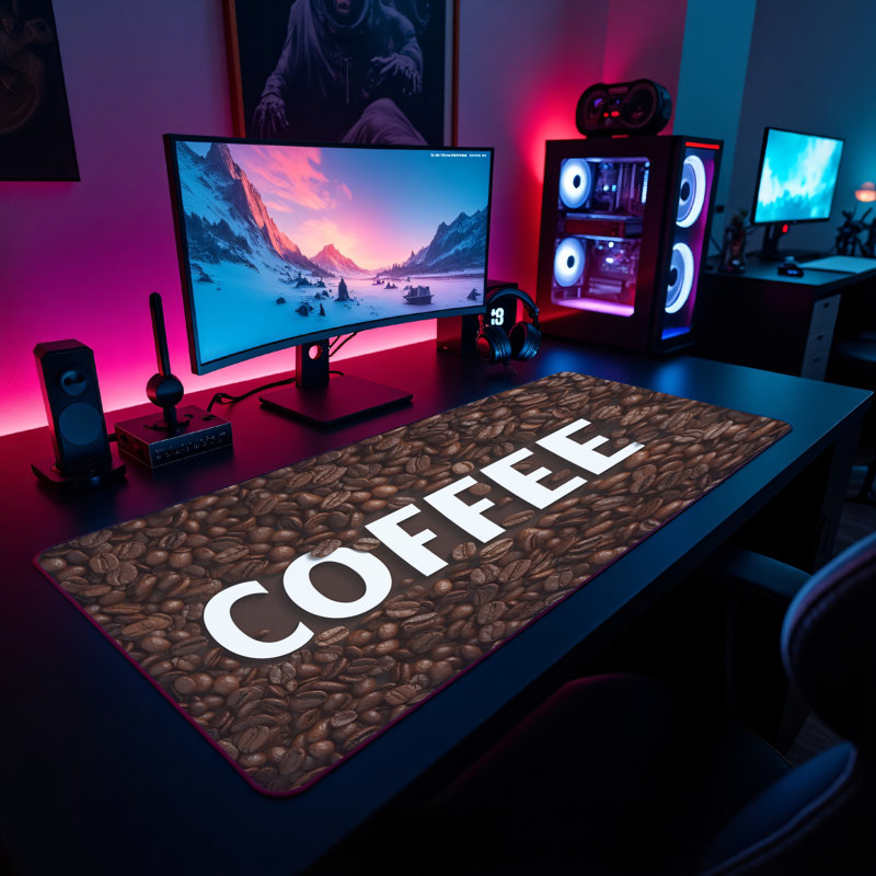 Polyester Desk Pad, 31.5x15.5
