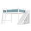 Lit mezzanine double avec tablettes de rangement et armoire, lit mezzanine pour enfants en bois massif avec échelle et échelle détachables, naturel-1735489244-1735489245