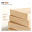 Bureau rectangulaire brun en bois massif-108840249-108840248