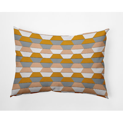  Housse et insert de coussin rectangulaire en polyester pour l'intérieur et l'extérieur