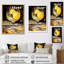 «Goblets Glow On», reproduction sur toile-97040059-97040066