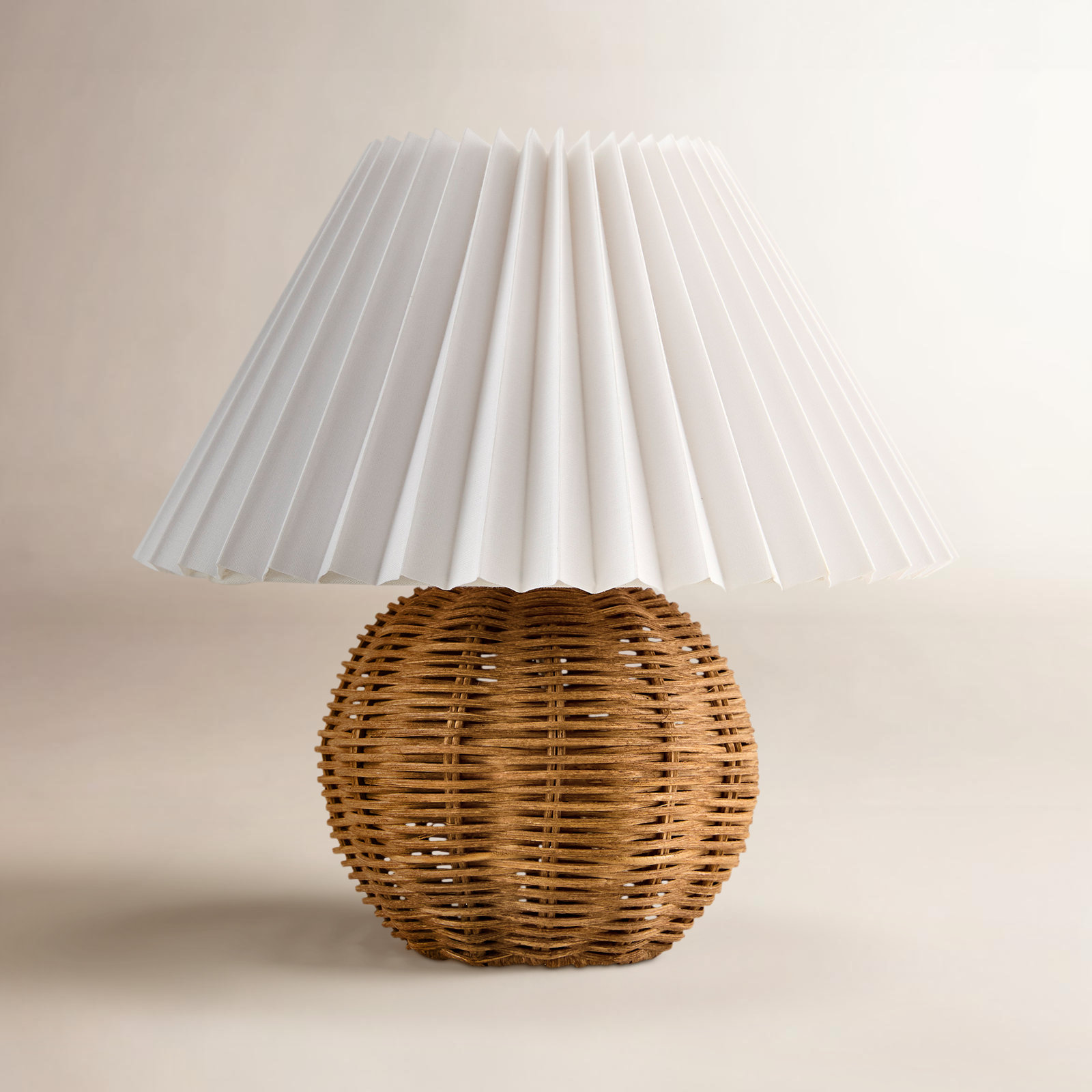 Joss & Main Chemise Rattan 10" Mini Table Lamp & Reviews | Joss & Main