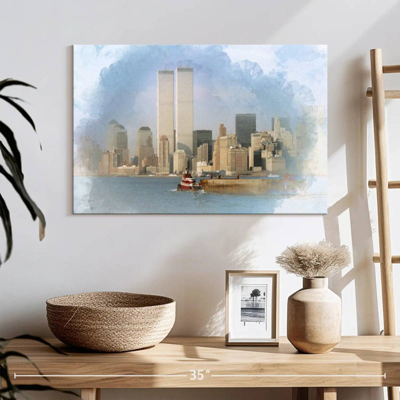 World Trade Center, H 16 po x l 24 po