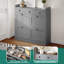 16-18 Pair Flip Down Shoe Storage