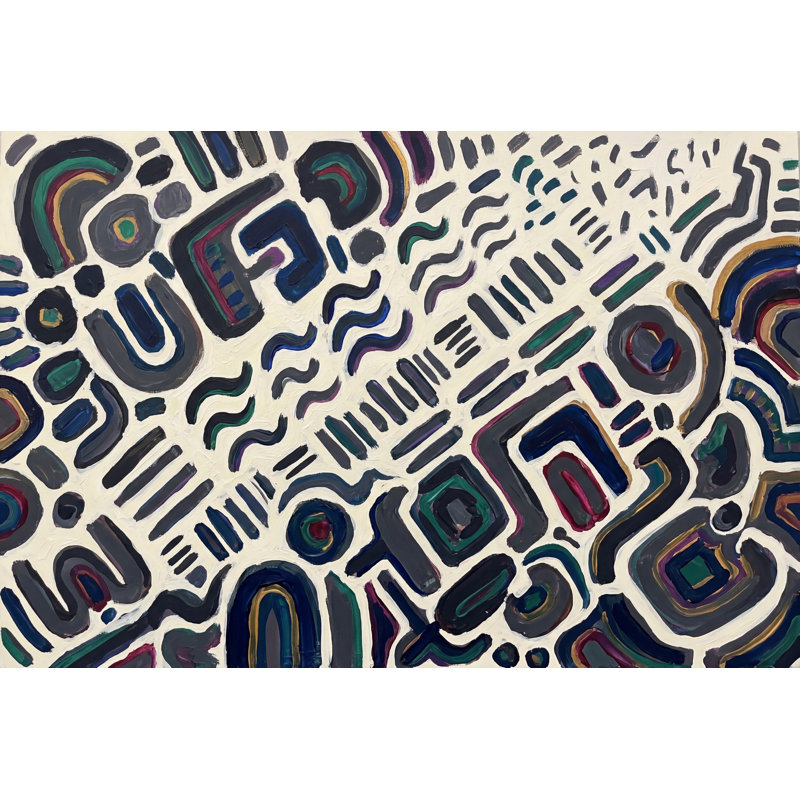 Papier peint neutre sur fond blanc, 100 po x 96 po, Non tissé
