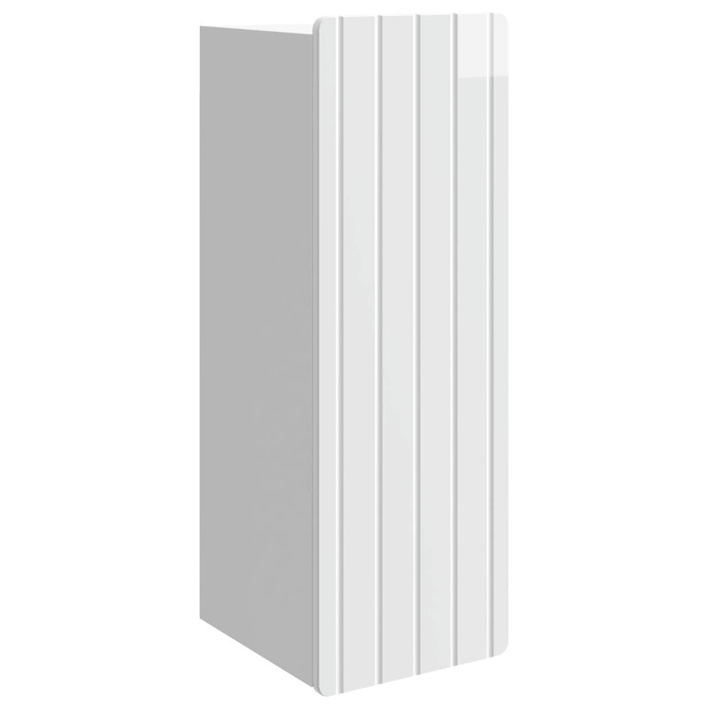 Rectangle Accent Chest, High Gloss White
