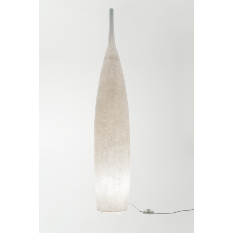 Luna 142cm Novelty Floor Lamp, White