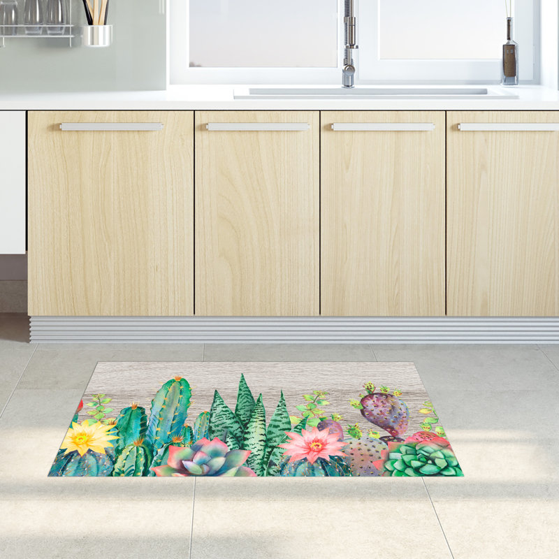 Francette Floral Area Rug, Rectangle 52 x 280cm
