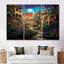 Richins - City Buildings Wall Art Set-108455694-108455691