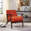 Fauteuil décoratif 32 pouces Rica, bois massif-116274044