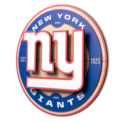 NFL New York Giants 3DX Circle Wall Art