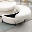 Grand repose-pieds avec rangement 32,7 po Sherpa