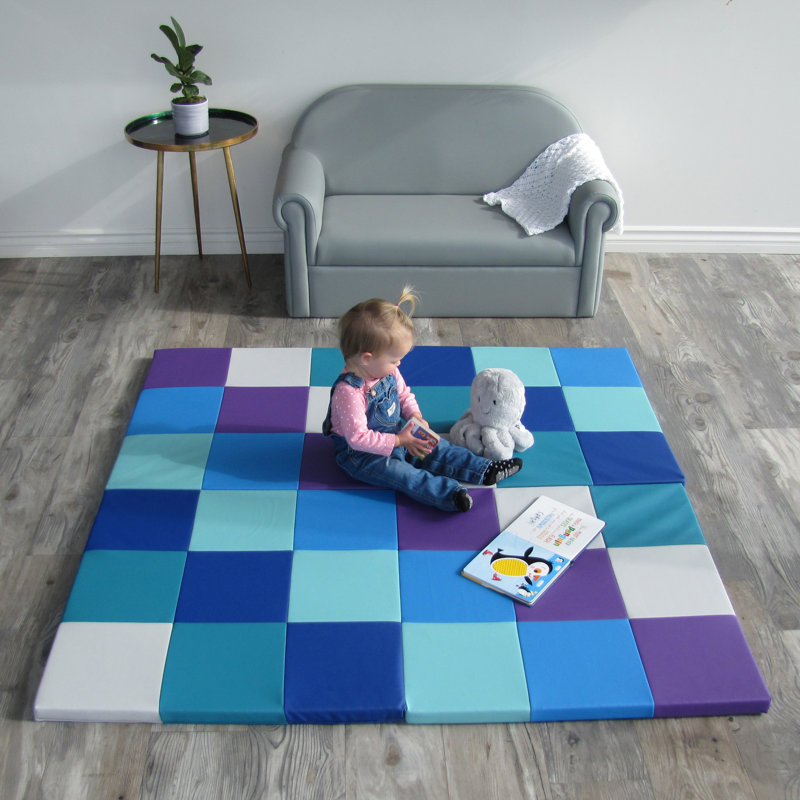 Tapis d'activité pour tout-petits 4 plis SoftScape, Mauve