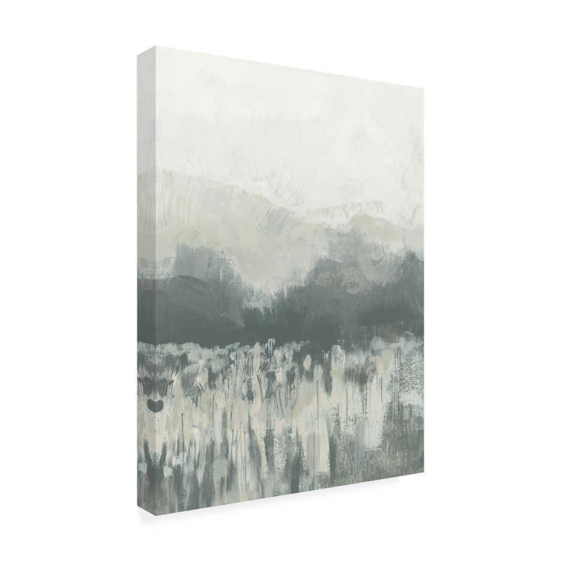 Wrought Studio June Erica Vess Grey Mist Meadow II Canvas Wall Art WAG37709, 19" H x 14" W
