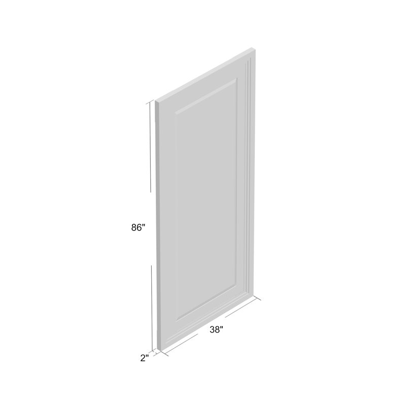 Contemporary Rectangle Solid Wood Beveled Mirror