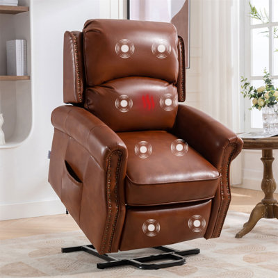 Lift Recliner Chair, Electric Power Lift Recliner Chair For Elderly With Eight Points Massage And Heating -  STYLISH, OKKK612-W1731107350