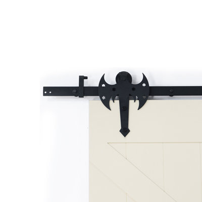 Mast Double Door Barn Door Hardware Kit Standard Double