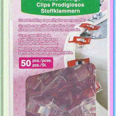 Wonder Clips Pkg of 50 Red