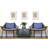 Polyester/Polyester Blend Lumbar Rectangular Indoor/Outdoor Pillow Cover & Insert-83783712