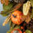 27"H Fall Pumpkin Leaf Teardrop