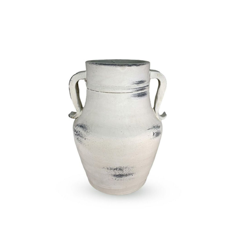 Vase de table Barrel, H 9 po x l 6 po x P 7 po