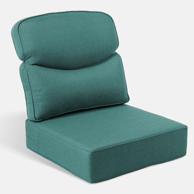 Smishape Outdoor Cushion Set, 6 Inch Deep Seat Patio Furniture Cushions With Removable Cover,Replacement Patio Cushion Set For Chair,Sofa,Loveseat
