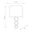 Clark 1 - Light Flush Mounted Sconce-999791620