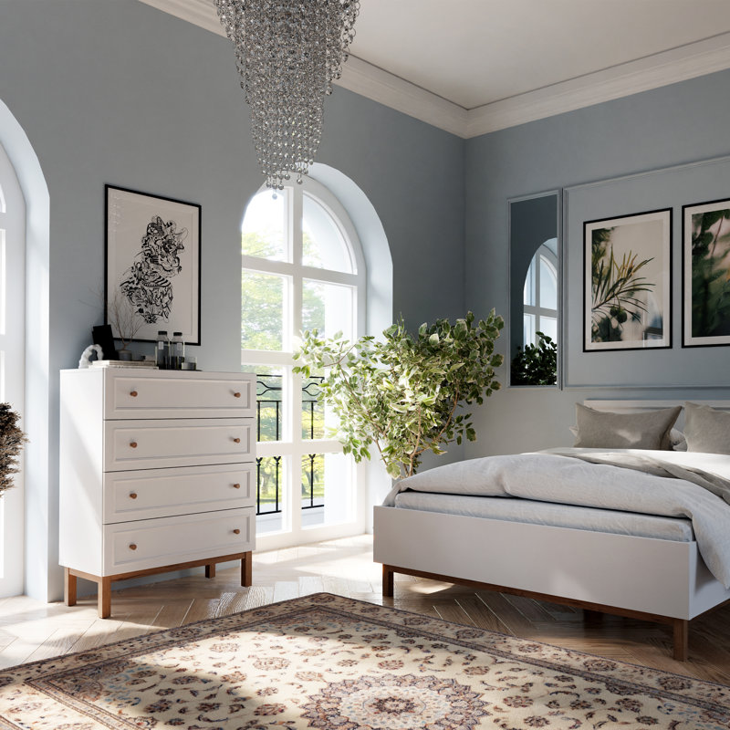 Silvino 80.2cm W 4 - Drawer Chest of Drawers