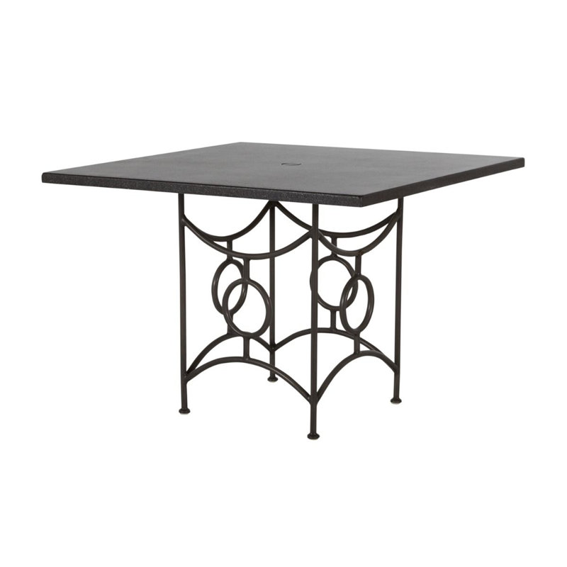 Superstone 42" Square Dining Table with Hole