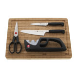 Zwilling Four Star 5-piece Knife & Cutting Board Set