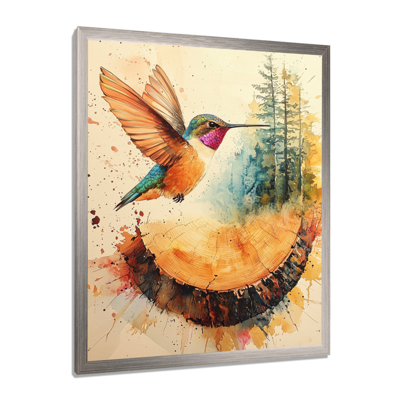 Goldine - animaux, art mural, 32" H x 16" W, Reproduction encadrée d'une seule photo, Argent argent