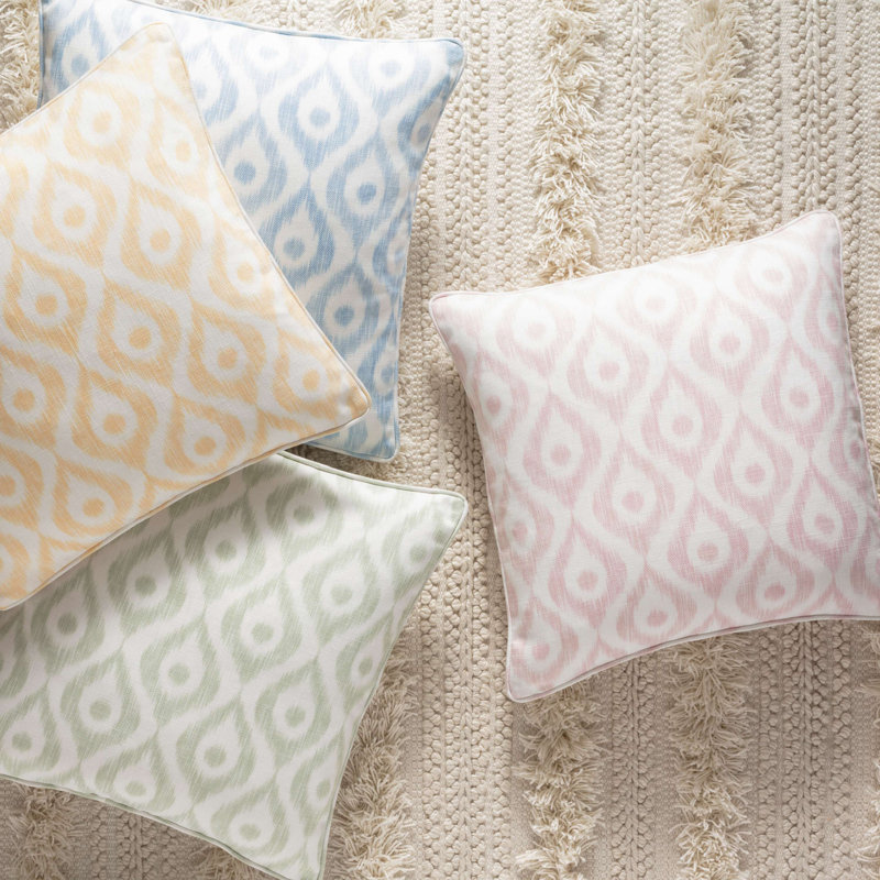 Indie Indoor/Outdoor Decorative Pillow, Yellow, Pillow Cover Only - No Insert