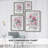 Posy Blooms III Framed Print - Solid Wood-464684401