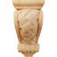 Support en bois / corbeau H 7 po x l 3,5 po x P 4 po-125117060-91262680