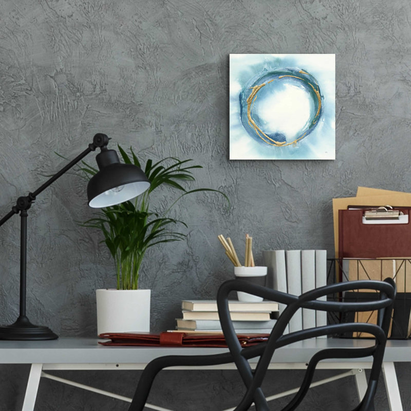 «Buddha Enso» par Chris Paschke, H 12 po x l 12 po x P 0,13 po