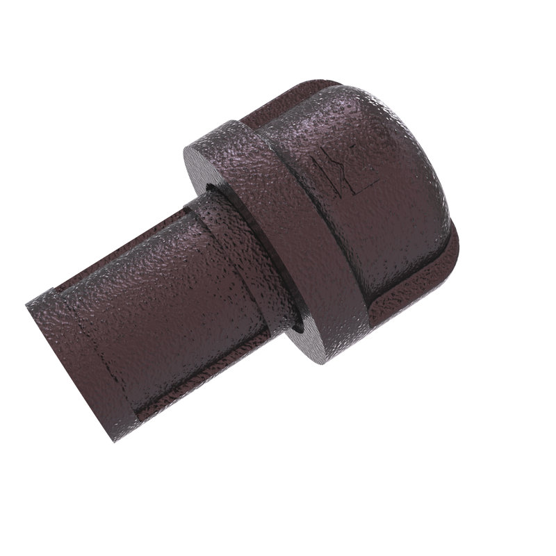 Poignée cylindrique de diamètre 1 po Bayer, Bronze antique